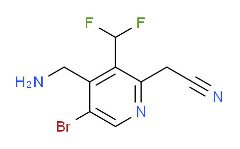 AM122768 | 1805253-82-0 | 4-(Aminomethyl)-5-bromo-3-(difluoromethyl)pyridine-2-acetonitrile