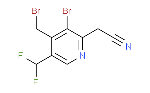 AM122769 | 1805253-86-4 | 3-Bromo-4-(bromomethyl)-5-(difluoromethyl)pyridine-2-acetonitrile