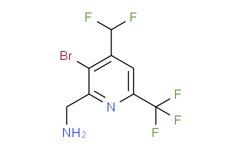 AM122773 | 1805948-35-9 | 2-(Aminomethyl)-3-bromo-4-(difluoromethyl)-6-(trifluoromethyl)pyridine