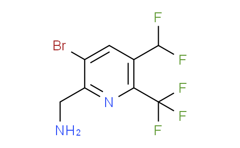 AM122775 | 1805037-33-5 | 2-(Aminomethyl)-3-bromo-5-(difluoromethyl)-6-(trifluoromethyl)pyridine