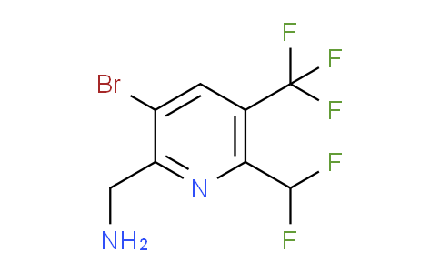 AM122776 | 1806998-96-8 | 2-(Aminomethyl)-3-bromo-6-(difluoromethyl)-5-(trifluoromethyl)pyridine