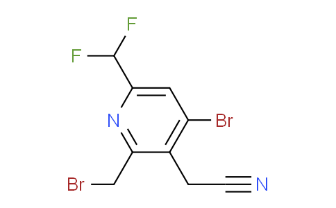 AM122780 | 1805341-94-9 | 4-Bromo-2-(bromomethyl)-6-(difluoromethyl)pyridine-3-acetonitrile