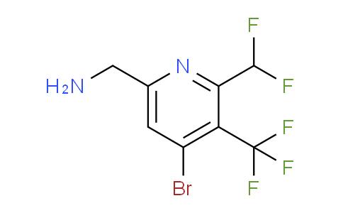 AM122785 | 1805450-16-1 | 6-(Aminomethyl)-4-bromo-2-(difluoromethyl)-3-(trifluoromethyl)pyridine