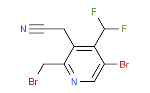 AM122786 | 1805449-68-6 | 5-Bromo-2-(bromomethyl)-4-(difluoromethyl)pyridine-3-acetonitrile
