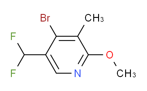 AM122789 | 1805246-70-1 | 4-Bromo-5-(difluoromethyl)-2-methoxy-3-methylpyridine