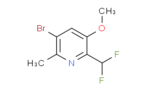 AM122792 | 1805351-56-7 | 5-Bromo-2-(difluoromethyl)-3-methoxy-6-methylpyridine