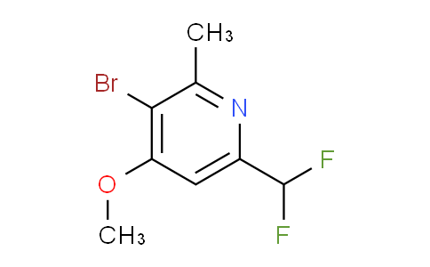 AM122795 | 1807028-65-4 | 3-Bromo-6-(difluoromethyl)-4-methoxy-2-methylpyridine