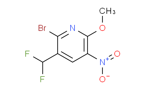 AM122804 | 1805171-81-6 | 2-Bromo-3-(difluoromethyl)-6-methoxy-5-nitropyridine