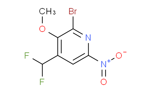 AM122805 | 1804857-95-1 | 2-Bromo-4-(difluoromethyl)-3-methoxy-6-nitropyridine