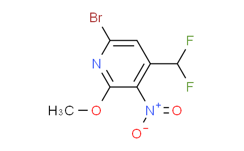 AM122808 | 1805339-91-6 | 6-Bromo-4-(difluoromethyl)-2-methoxy-3-nitropyridine