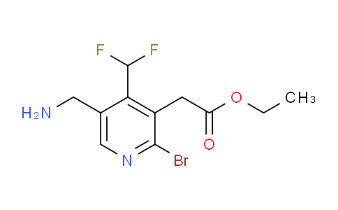 AM122810 | 1806971-17-4 | Ethyl 5-(aminomethyl)-2-bromo-4-(difluoromethyl)pyridine-3-acetate