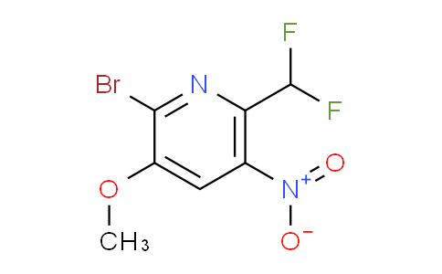 AM122814 | 1806867-26-4 | 2-Bromo-6-(difluoromethyl)-3-methoxy-5-nitropyridine