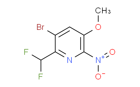 AM122818 | 1805238-98-5 | 3-Bromo-2-(difluoromethyl)-5-methoxy-6-nitropyridine