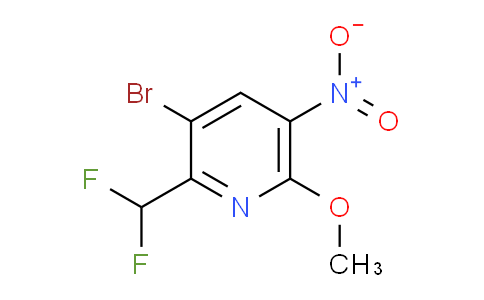 AM122820 | 1806867-38-8 | 3-Bromo-2-(difluoromethyl)-6-methoxy-5-nitropyridine