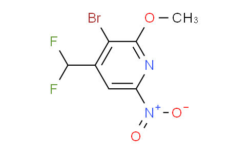 AM122822 | 1805239-04-6 | 3-Bromo-4-(difluoromethyl)-2-methoxy-6-nitropyridine