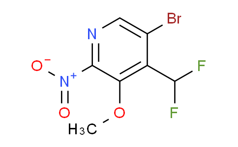 AM122823 | 1805380-28-2 | 5-Bromo-4-(difluoromethyl)-3-methoxy-2-nitropyridine