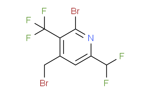 AM122826 | 1805944-11-9 | 2-Bromo-4-(bromomethyl)-6-(difluoromethyl)-3-(trifluoromethyl)pyridine