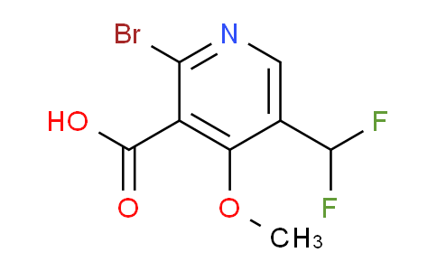 AM122833 | 1804461-35-5 | 2-Bromo-5-(difluoromethyl)-4-methoxypyridine-3-carboxylic acid