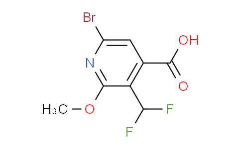 AM122834 | 1807022-33-8 | 6-Bromo-3-(difluoromethyl)-2-methoxypyridine-4-carboxylic acid