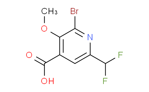 AM122835 | 1805247-67-9 | 2-Bromo-6-(difluoromethyl)-3-methoxypyridine-4-carboxylic acid