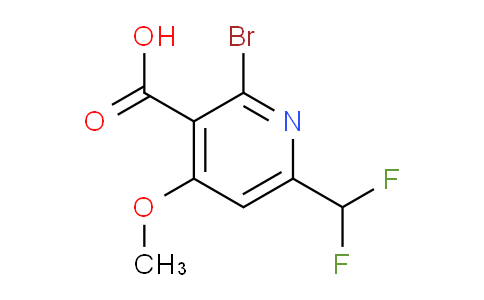 AM122837 | 1807022-39-4 | 2-Bromo-6-(difluoromethyl)-4-methoxypyridine-3-carboxylic acid