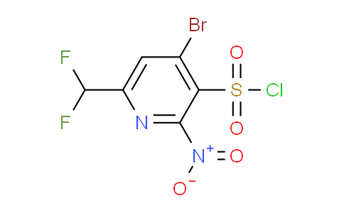 AM122838 | 1805947-12-9 | 4-Bromo-6-(difluoromethyl)-2-nitropyridine-3-sulfonyl chloride