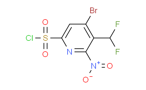 AM122839 | 1804494-04-9 | 4-Bromo-3-(difluoromethyl)-2-nitropyridine-6-sulfonyl chloride