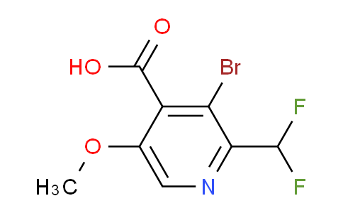 AM122842 | 1805342-24-8 | 3-Bromo-2-(difluoromethyl)-5-methoxypyridine-4-carboxylic acid