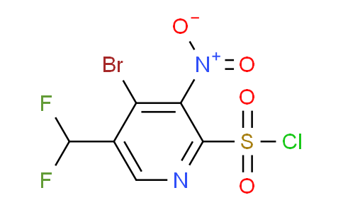 AM122843 | 1806921-20-9 | 4-Bromo-5-(difluoromethyl)-3-nitropyridine-2-sulfonyl chloride