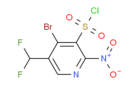 AM122845 | 1805447-38-4 | 4-Bromo-5-(difluoromethyl)-2-nitropyridine-3-sulfonyl chloride