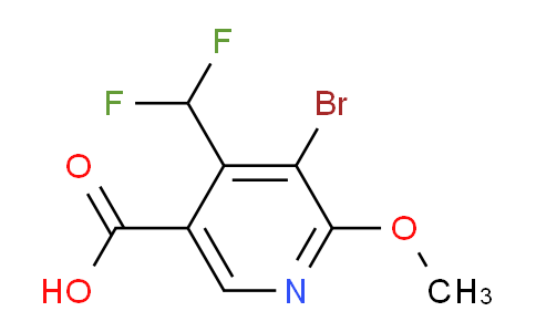 AM122846 | 1806870-89-2 | 3-Bromo-4-(difluoromethyl)-2-methoxypyridine-5-carboxylic acid