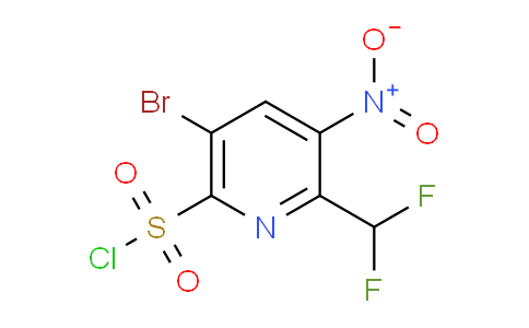 AM122847 | 1804494-09-4 | 5-Bromo-2-(difluoromethyl)-3-nitropyridine-6-sulfonyl chloride