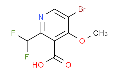 AM122866 | 1805247-97-5 | 5-Bromo-2-(difluoromethyl)-4-methoxypyridine-3-carboxylic acid