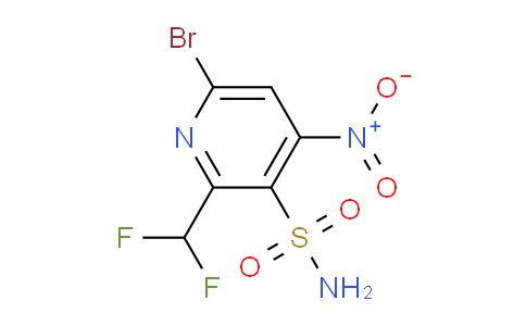 AM122875 | 1804666-68-9 | 6-Bromo-2-(difluoromethyl)-4-nitropyridine-3-sulfonamide