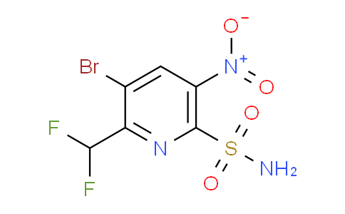 AM122878 | 1806921-69-6 | 3-Bromo-2-(difluoromethyl)-5-nitropyridine-6-sulfonamide