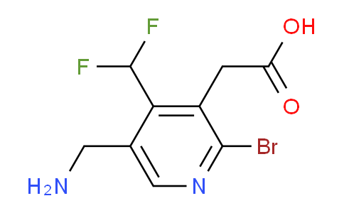 AM122882 | 1805446-82-5 | 5-(Aminomethyl)-2-bromo-4-(difluoromethyl)pyridine-3-acetic acid