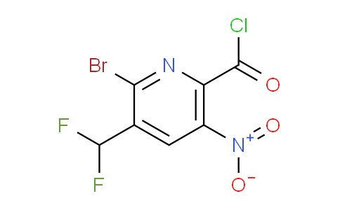 AM122884 | 1805936-28-0 | 2-Bromo-3-(difluoromethyl)-5-nitropyridine-6-carbonyl chloride