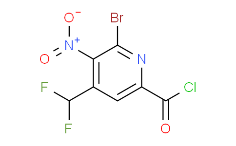 AM122887 | 1806997-82-9 | 2-Bromo-4-(difluoromethyl)-3-nitropyridine-6-carbonyl chloride