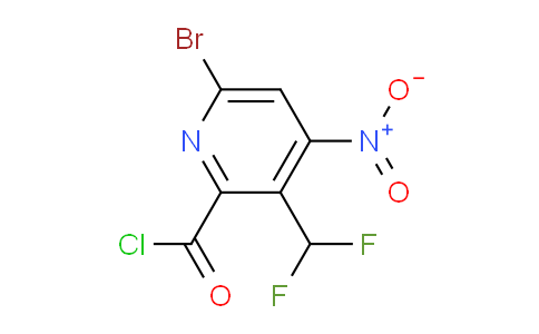 AM122892 | 1804981-99-4 | 6-Bromo-3-(difluoromethyl)-4-nitropyridine-2-carbonyl chloride