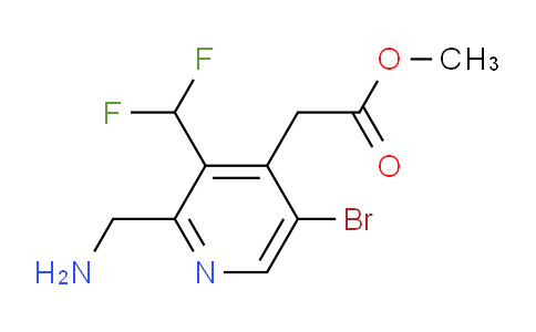 AM122899 | 1806916-15-3 | Methyl 2-(aminomethyl)-5-bromo-3-(difluoromethyl)pyridine-4-acetate