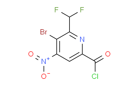 AM122903 | 1804433-32-6 | 3-Bromo-2-(difluoromethyl)-4-nitropyridine-6-carbonyl chloride