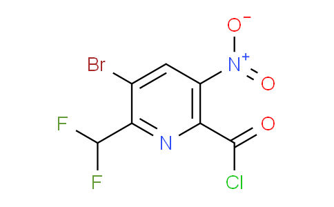 AM122905 | 1806861-34-6 | 3-Bromo-2-(difluoromethyl)-5-nitropyridine-6-carbonyl chloride