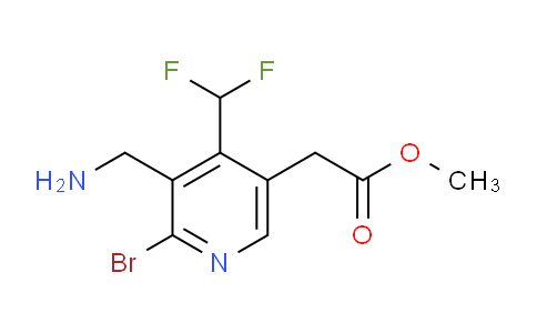 AM122909 | 1806857-78-2 | Methyl 3-(aminomethyl)-2-bromo-4-(difluoromethyl)pyridine-5-acetate