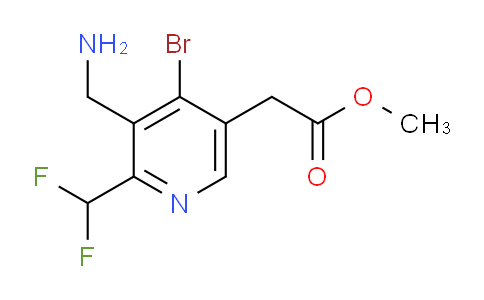 AM122913 | 1805340-44-6 | Methyl 3-(aminomethyl)-4-bromo-2-(difluoromethyl)pyridine-5-acetate