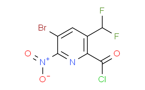 AM122915 | 1805382-42-6 | 3-Bromo-5-(difluoromethyl)-2-nitropyridine-6-carbonyl chloride