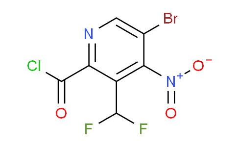 AM122917 | 1805445-47-9 | 5-Bromo-3-(difluoromethyl)-4-nitropyridine-2-carbonyl chloride