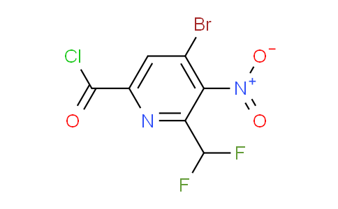 AM122918 | 1805382-44-8 | 4-Bromo-2-(difluoromethyl)-3-nitropyridine-6-carbonyl chloride