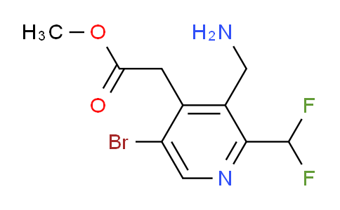 AM122920 | 1805170-16-4 | Methyl 3-(aminomethyl)-5-bromo-2-(difluoromethyl)pyridine-4-acetate