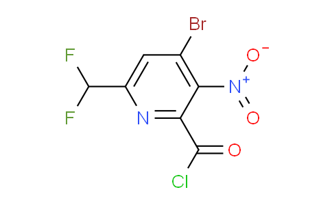 AM122922 | 1806920-29-5 | 4-Bromo-6-(difluoromethyl)-3-nitropyridine-2-carbonyl chloride