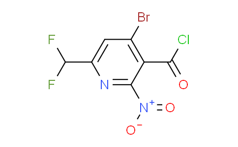 AM122923 | 1805445-53-7 | 4-Bromo-6-(difluoromethyl)-2-nitropyridine-3-carbonyl chloride